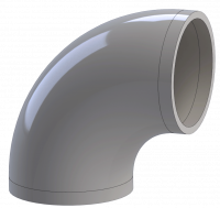 PPs 001 отвод короткий 90°