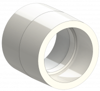 PVDF 053 муфта раструб 