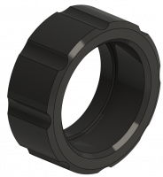 PVDF black 024.42 гайка накидная