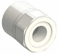 PVDF 034.1 адаптер NPT резьба