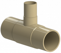 PP 065 Тройник редукционный лонг