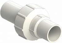 PVDF 024.5 Американка стыковая