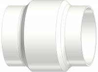 35030_Instrumentation Fitting_without thread_PVDF UHP natural