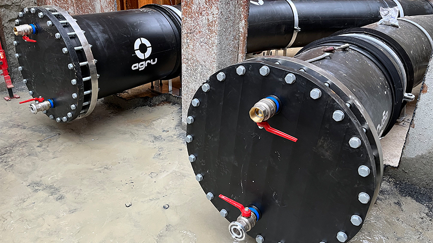 Трубопроводная система из полиэтилена