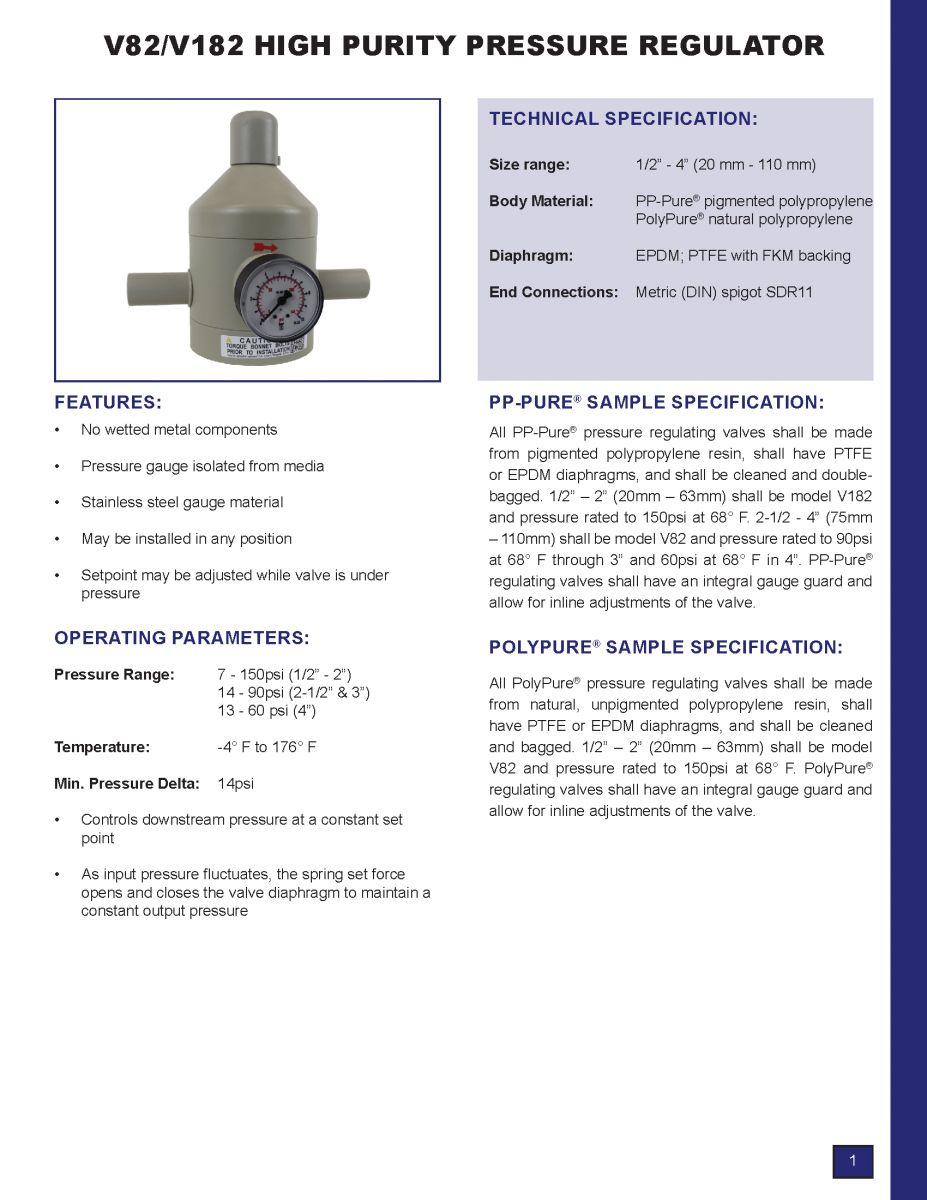 V82_V182_High_Purity_Pressure_Regulator_Data_Sheet_Страница_1
